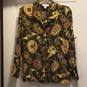 Vintage chess emblem shirt